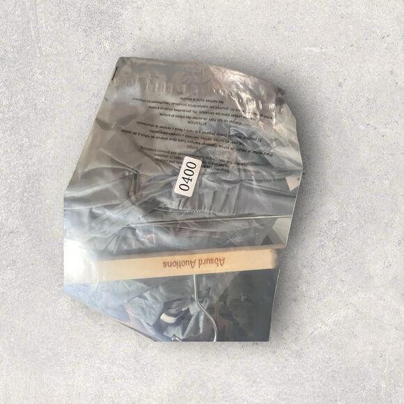 Lularoe Bella Wrap Skirt XL NWT Gray Solid HTF Unicorn Ruffle Casual Skirt - Picture 4 of 9